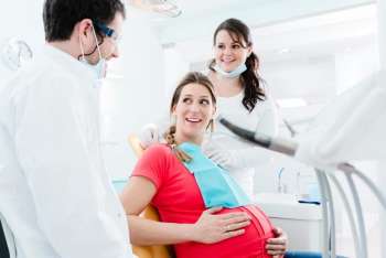 ciężarna u dentysty